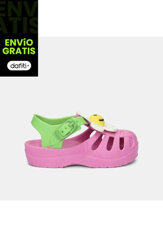 Sandalia Bebé Para Niña Bubblegummers Multicolor Bubblegummers