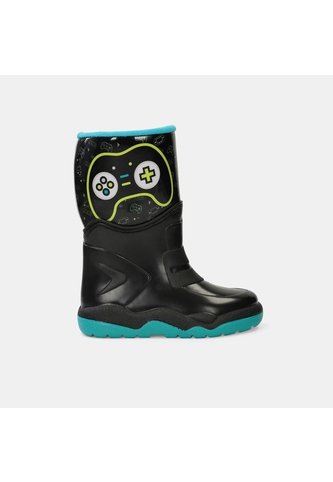 Botas De Lluvia Junior Para Niño Bubblegummers Azul Ulises Bubblegummers