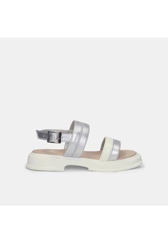 Sandalias Para Niña Bubblegummers Gris Leidy Junior Girls 6 + Bubblegummers