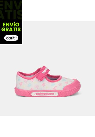 Baletas Bebé Para Niña Bubblegummers Azul Tutis 15-21 Bubblegummers