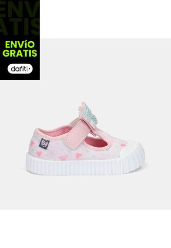 Baletas Bebé Para Niña Bubblegummers Azul Tutis 15-21 Bubblegummers