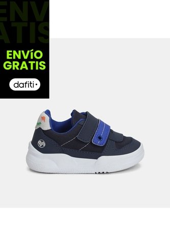 Tenis Para Niño Bubblegummers Azul Panda Steps Prewalker Boys 0 + Bubblegummers