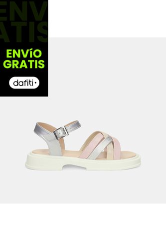 Sandalia Para Niña Bubblegummers Multicolor Bubblegummers
