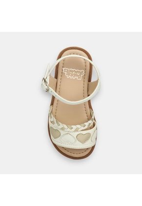 Sandalias Infantil Para Niña Bubblegummers Gris 22-25