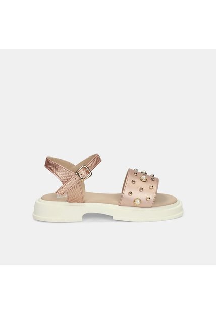 Sandalias Para Niña Bubblegummers Fucsia Teresa Leidy Junior Girls 6  +