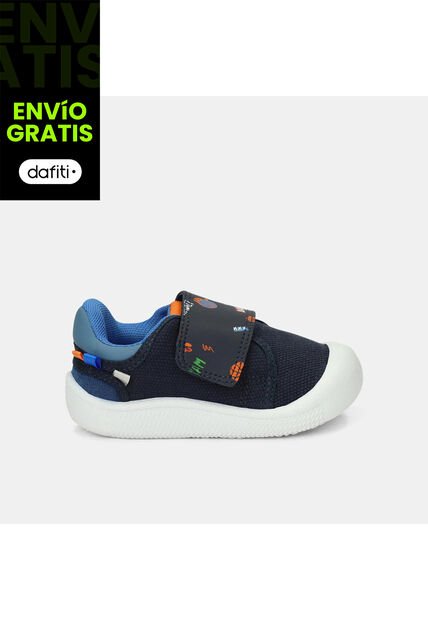 Tenis Bebé Para Niño Bubblegummers Azul Tito 15-21