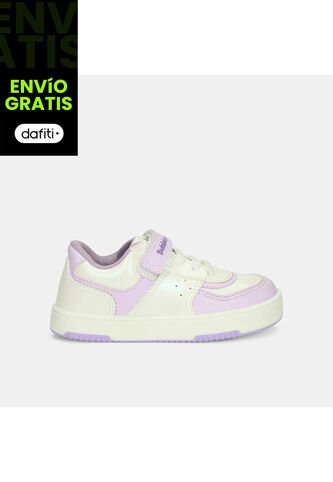Tenis Infantil Para Niña Bubblegummers Multicolor Tamarindo 22-25 Bubblegummers