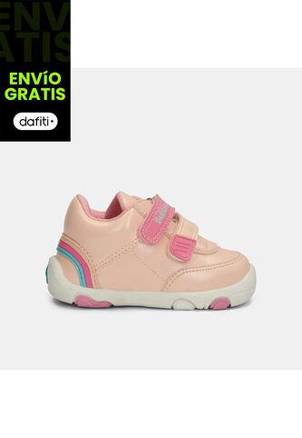 Tenis Bebé Para Niña Bubblegummers Rosado Tara 15-21 Bubblegummers