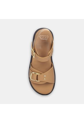 Sandalias Para Niña Bubblegummers Negro Dafne Junior Girls 6 +