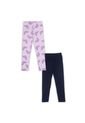 Pack X 2 Leggins Azul-Lila Bubblegummers Irma X 2 Niña de Bubblegummers