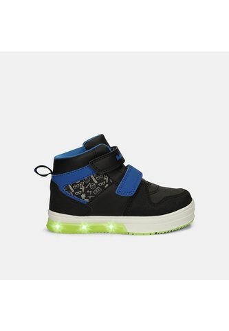 Tenis Escolar Infantil Para Niños Bubblegummers Negro Jalapeño Bubblegummers