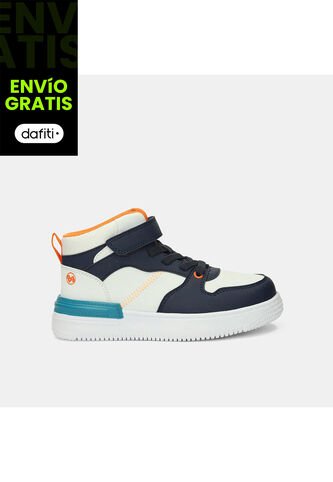 Botas Infantil Para Niño Bubblegummers Azul Toro Aticuss 26-29 Bubblegummers