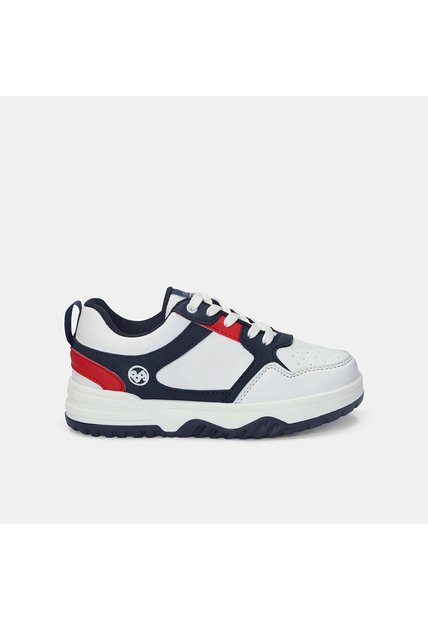 Tenis Infantil Para Niño Bubblegummers Blanco Sumir