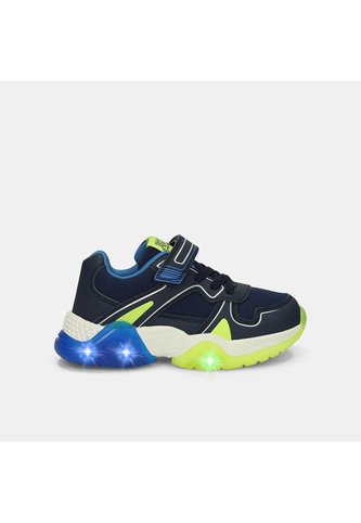 Tenis Con Luces Para Niño Bubblegummers Petróleo Ulrich Alpha Light Bubblegummers