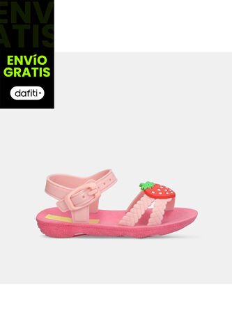 Sandalia Infantil Para Niña Bubblegummers Fucsia Treza Paulina 22-25 Bubblegummers
