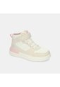 Tenis Escolares Para Niño Bubblegummers Blanco Nicolas Gymnastics de Bubblegummers