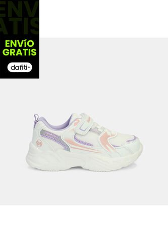 Tenis Infantil Para Niña Bubblegummers Tata Derby 26-29 Bubblegummers