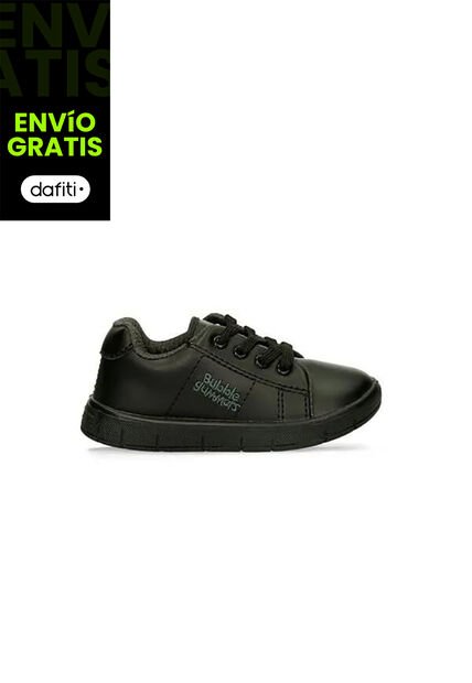 Tenis Escolares Para Niños Bubblegummers Negro Cirilo