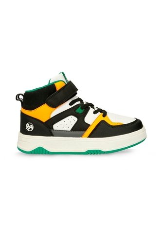 Tenis Infantil Para Niño Bubblegummers Blanco-Multicolor Rodas Bubblegummers