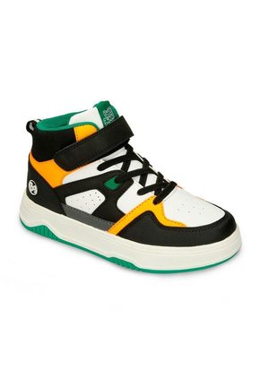 Tenis Infantil Para Niño Bubblegummers Blanco-Multicolor Rodas