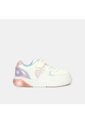 Tenis Con Luces Para Niña Bubblegummers Multicolor Dakar