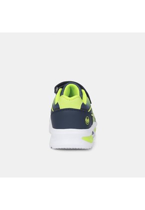 Tenis Con Luces Para Niño Bubblegummers Negro Demian First Step Boys 1 +