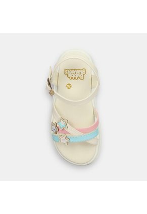 Sandalias Con Luces Infantil Para Niña Bubblegummers Fucsia Ursula Drum 22-25