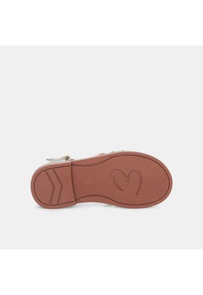 Sandalias Para Niña Bubblegummers Gris Ginger First Step Girls 1 +