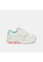 Tenis Con Luces Para Niña Bubblegummers Blanco Tokio Prewalker Girls 0 + de Bubblegummers
