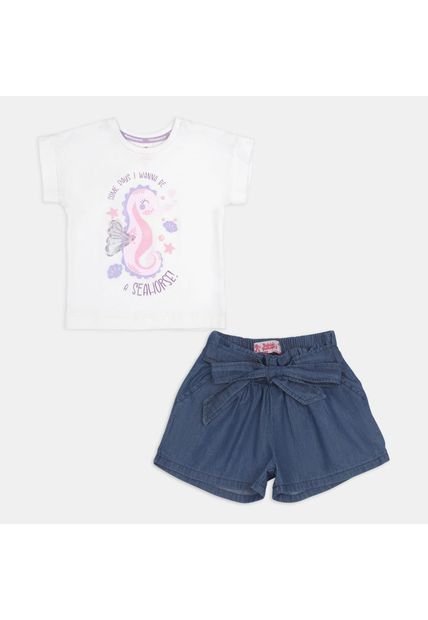 Conjunto Para Niña Bubblegummers Blanco Nena