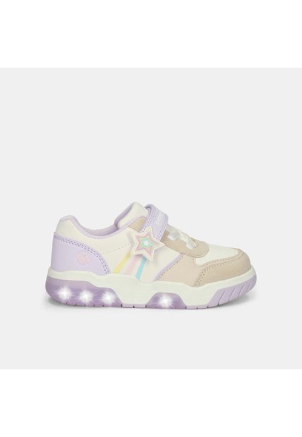 Tenis Con Luces Para Niña Bubblegummers Multicolor Gunter First Step Girls 1 +