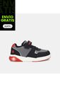 Tenis Con Luces Para Niño Bubblegummers Humo Dakar de Bubblegummers