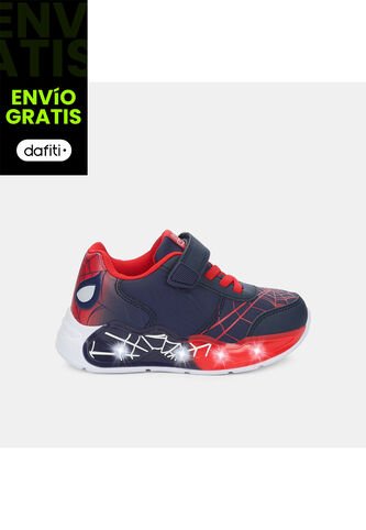 Tenis Con Luces Para Niño Bubblegummers Violeta Giuiliana First Step Boys 1  + Bubblegummers