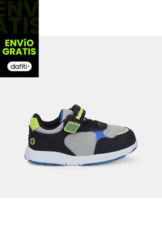 Tenis Para Niño Bubblegummers Multicolor Soft Walker Bubblegummers