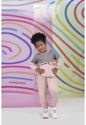 Conjunto Rosado Bubblegummers Gathoni Niña