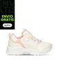 Tenis Para Niña Bubblegummers Blanco-Rosado Stella de Bubblegummers