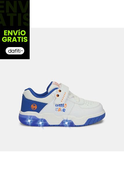 Tenis Con Luces Para Niño Bubblegummers Multicolor Gunter