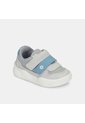 Tenis Para Niño Bubblegummers Gris Nico Prewalker Boys 0 + de Bubblegummers