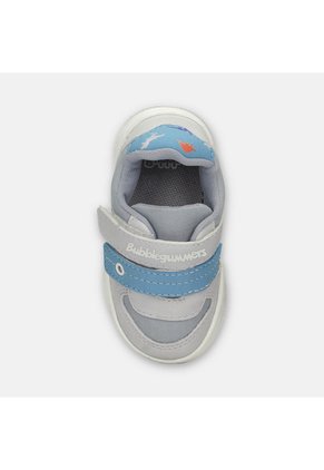 Tenis Para Niño Bubblegummers Gris Nico Prewalker Boys 0 +