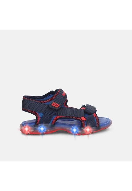 Sandalia Con Luces Junior Para Niño Bubblegummers Multicolor