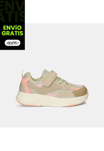 Tenis Para Niña Bubblegummers Café Con Leche Utilidad Ethan Bubblegummers