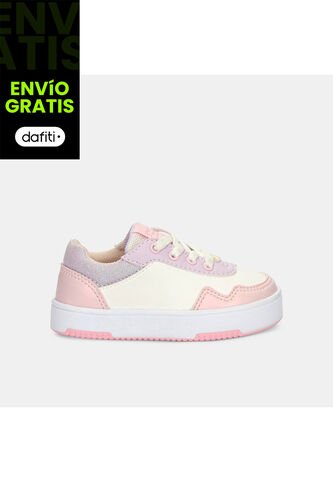 Tenis Para Niña Bubblegummers Multicolor Vania Court Bg Bubblegummers