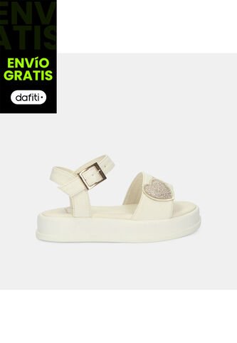 Sandalia Para Niña Bubblegummers Cereza Tatiana Walking Bubblegummers