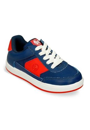 Tenis Casuales Azul-Rojo Bubblegummers Noè Niño