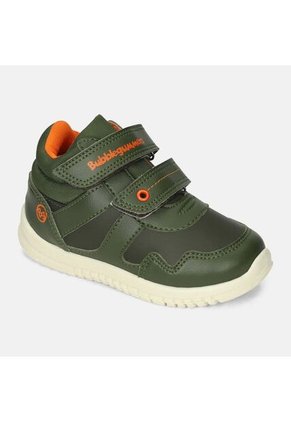 Bota Junior Para Niño Bubblegummers Verde Tomate