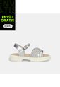 Sandalias Para Niña Bubblegummers Gris Leidy Junior Girls 6 + de Bubblegummers