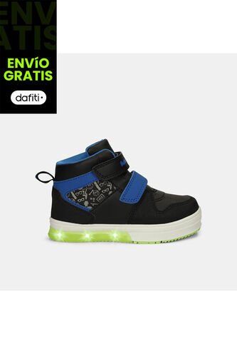 Bota Junior Para Niño Bubblegummers Multicolor Neon Bubblegummers