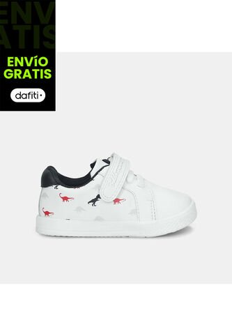 Tenis Para Niña Bubblegummers Blanco Panda Prewalker Boys 0 + Bubblegummers
