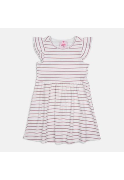 Vestido Para Niña Bubblegummers Blanco Hueso Noruega
