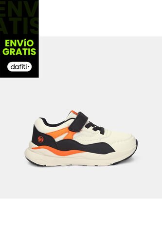 Tenis Con Luces Para Niño Bubblegummers Burgundy Brawley Bubblegummers